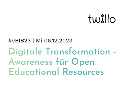Digitale Transformation – Awareness für Open Educational Resources